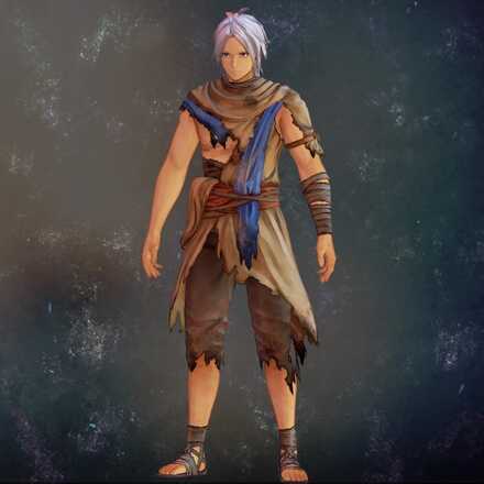 擦り切れた衣見た目