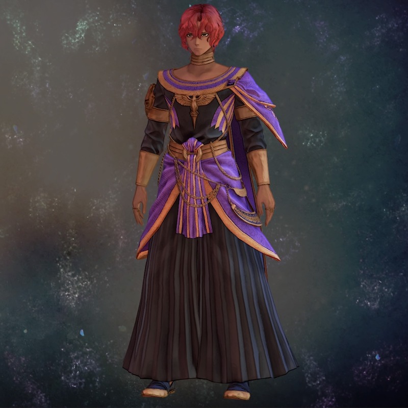 イルルケリス家の喪装衣装