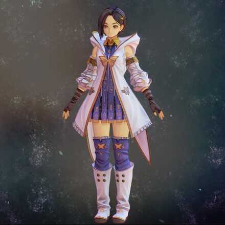 受け継がれし魔導服・月白見た目