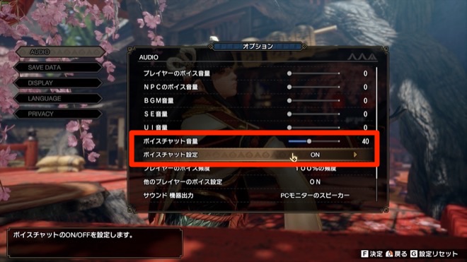 ボイスチャット