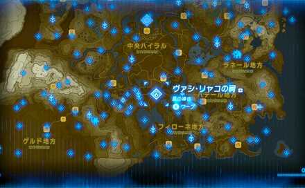 ヴァシ・リャコの祠の場所マップ