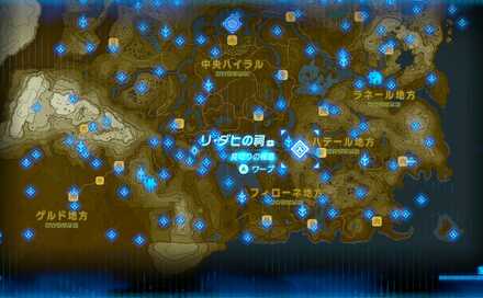 リ・ダヒの祠の場所マップ