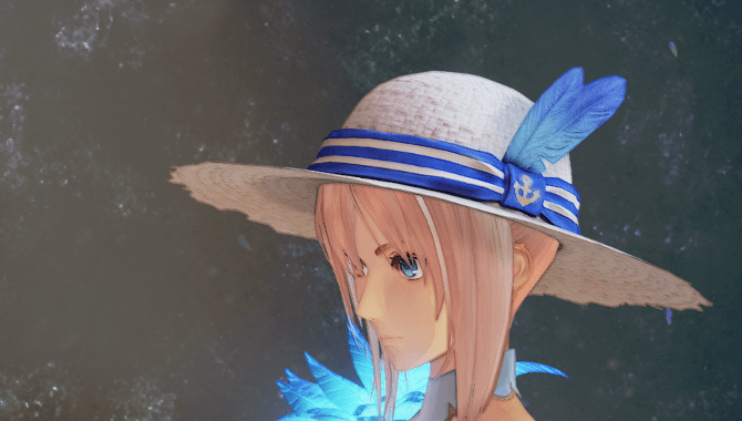 さわやか麦わら帽子衣装