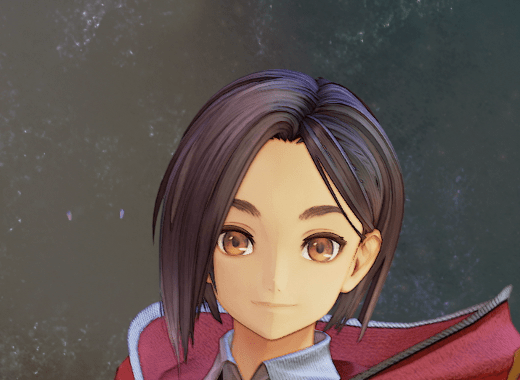 センター分けボブ衣装