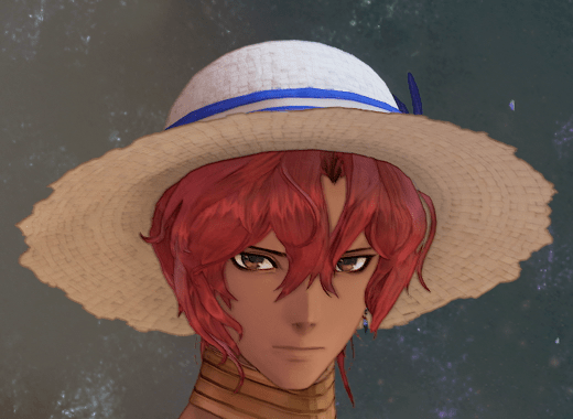 さわやか麦わら帽子衣装