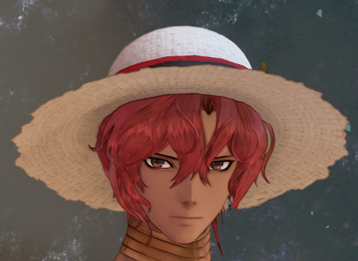 ほのぼの麦わら帽子衣装