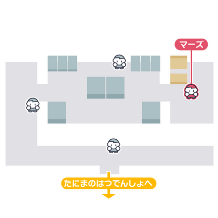 ポケモンダイパリメイクの谷間の発電所内部