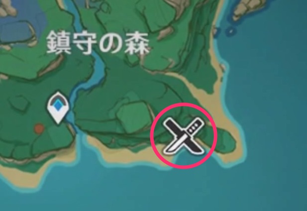 調査地点・盗賊の隠れ家
