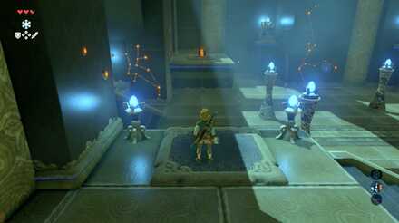 ブレスオブザワイルドのヴァシリャコの祠の1つ目の宝箱の取り方