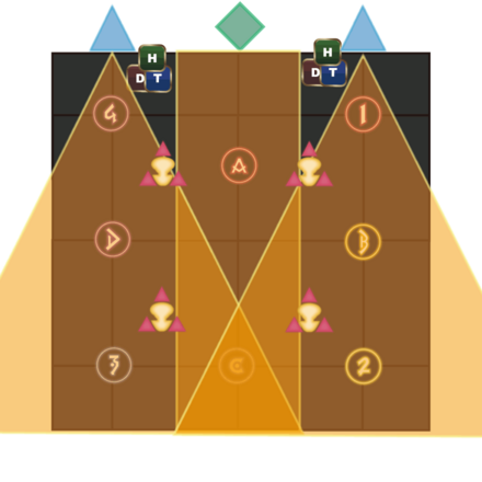 雑魚フェーズ-パターン1