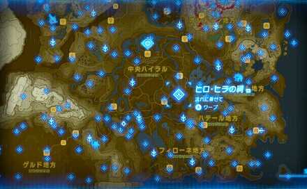 ヒロ・ヒラの祠の場所マップ