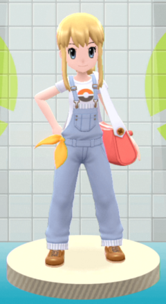 オーバーオールスタイルの見た目