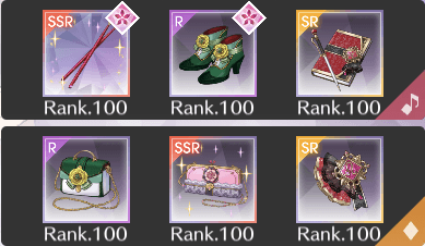 オリジナルコーデ+ヴァーゴ1+レオ2+キャンサー2