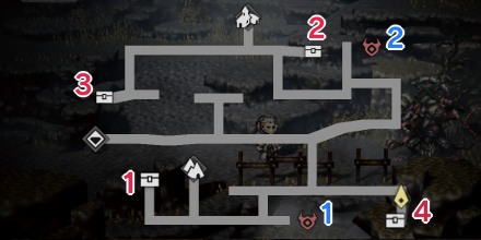 ベルケイン山道 シンボルエネミー