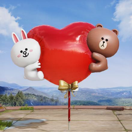 パラシュート：ブラウン＆コニー