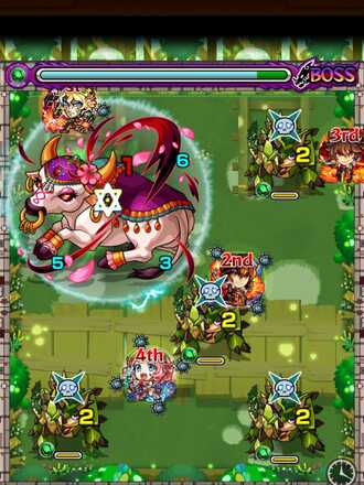 モンスト クシティ ボス1