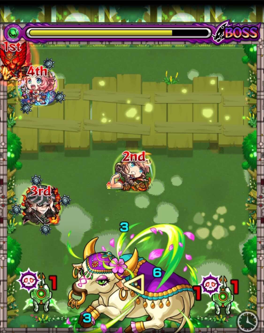 モンスト クシティ 超絶 ボス2