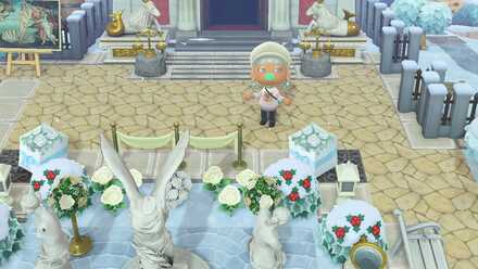 島クリの道もしくはマイデザインが敷かれている