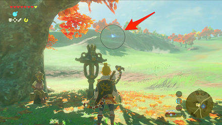 ブレワイ　近場の燭台