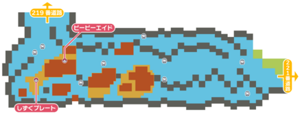 ポケモンダイパリメイクの220番水道