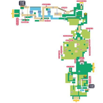 ポケモンダイパリメイク 210番道路のマップと出現ポケモン sp ゲームエイト