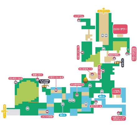 ポケモンダイパリメイク 9番道路のマップと出現ポケモン sp ゲームエイト