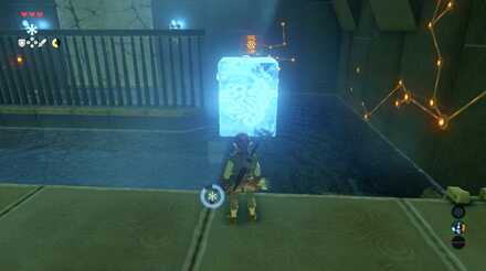 ブレスオブザワイルドのヒロヒラの祠の宝箱の取り方2