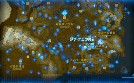 ダウ・ナエの祠の場所マップ