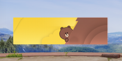 プロフィールパネル：LINE FRIENDS