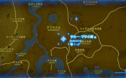 ヤカー・マタの祠の場所マップ詳細