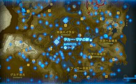 ヤカー・マタの祠の場所マップ