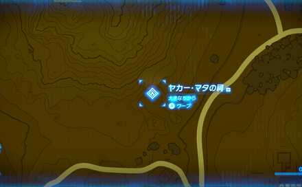 ヤカーマタの祠最拡大マップ