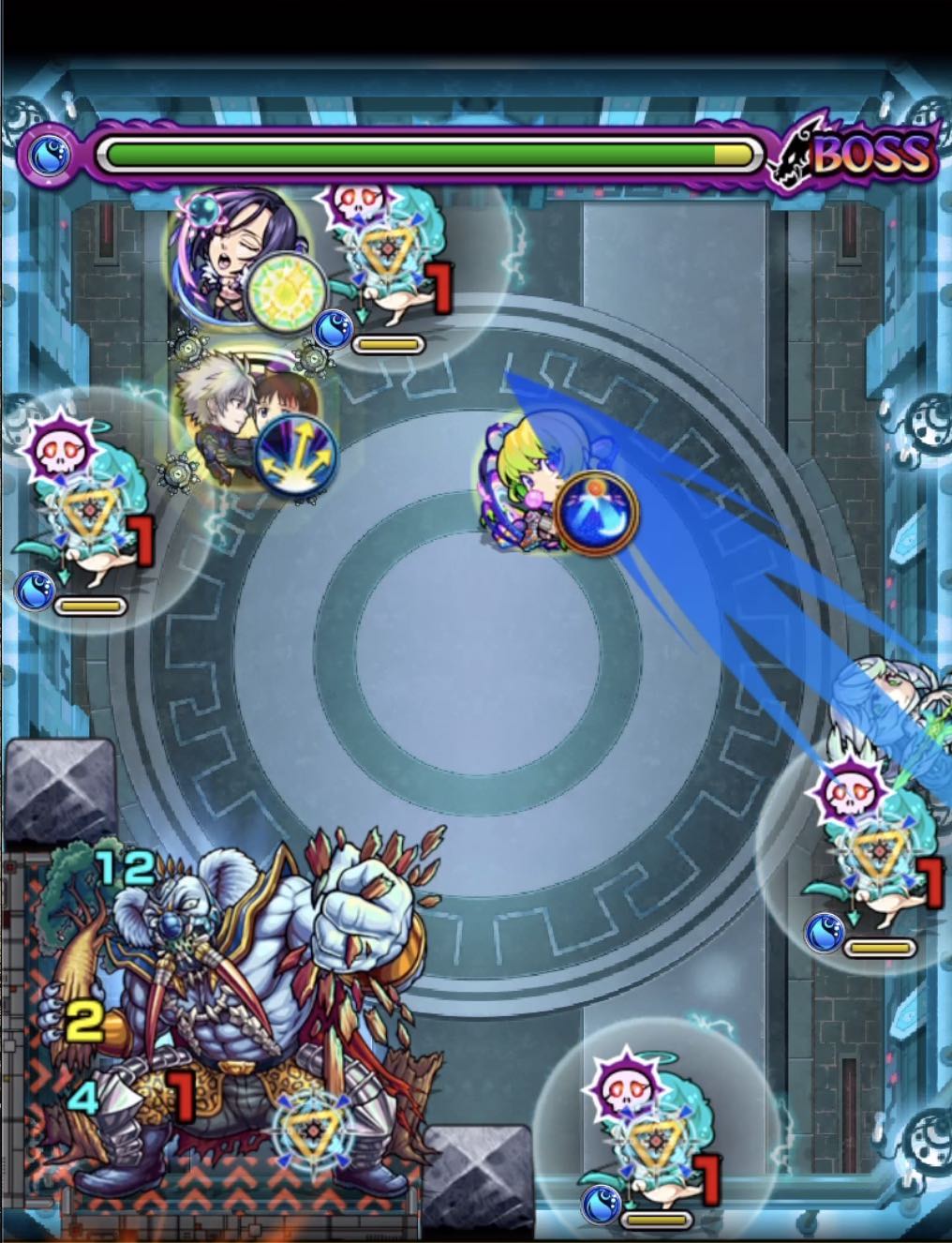 モンスト 栄冠の闘技場4-2ボス2