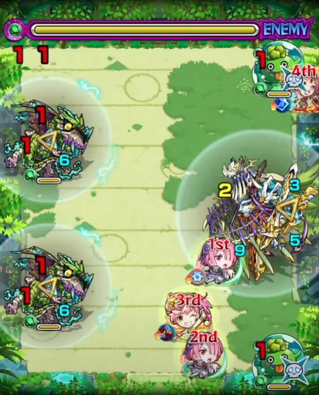 モンスト 未開の大地28 ステージ3