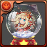 クリスマスサレーネ装備(スノードーム)