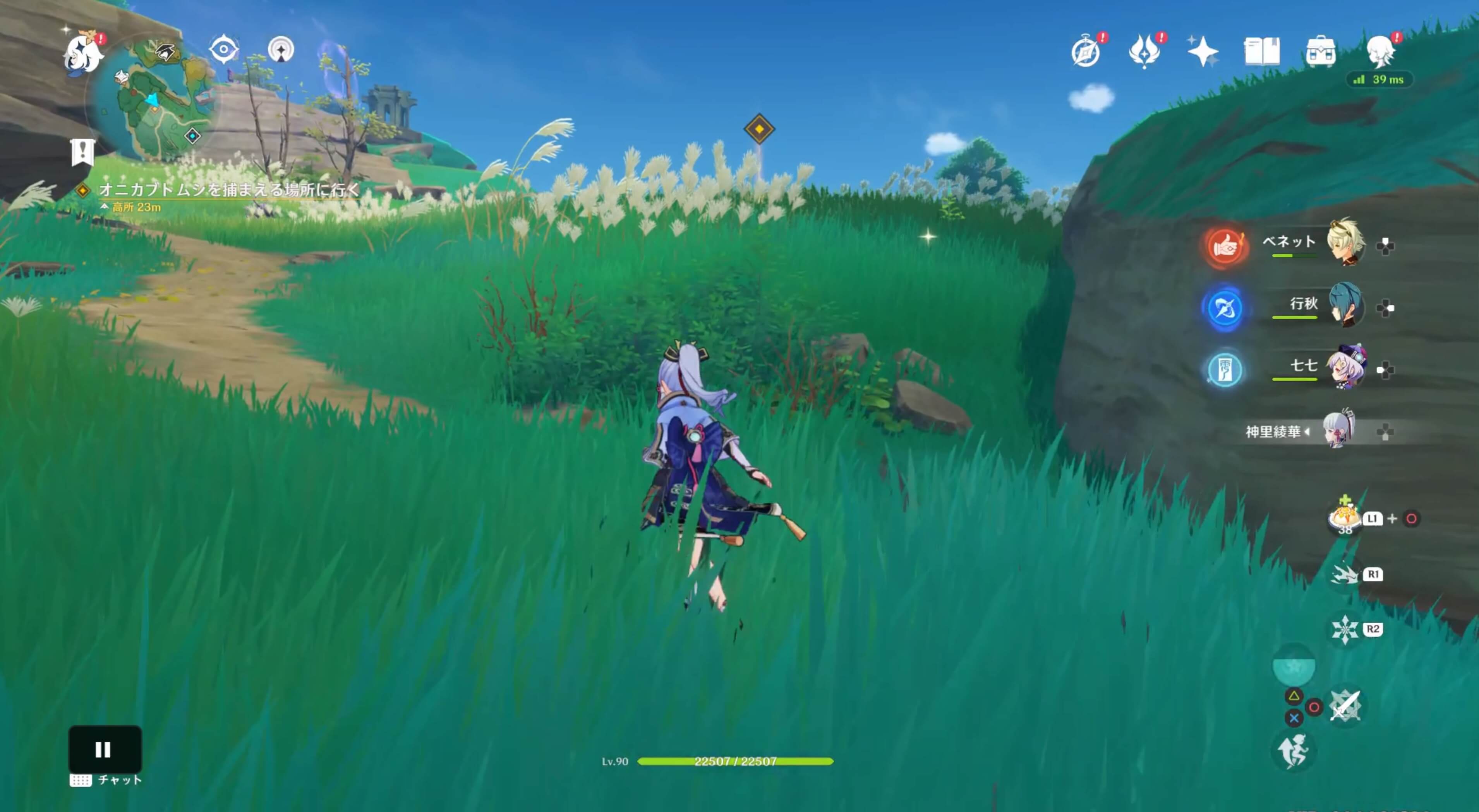 オニカブトムシを捕まえる場所に行く