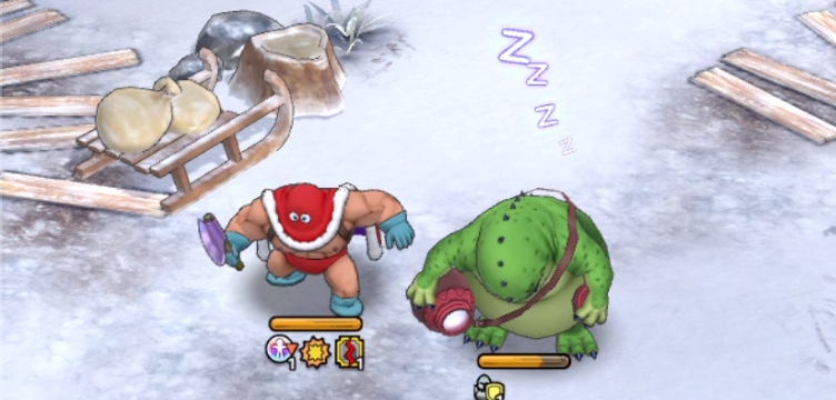 ドラクエタクトのサンダタEX戦はサンダタ以外の全ての敵に眠りが有効