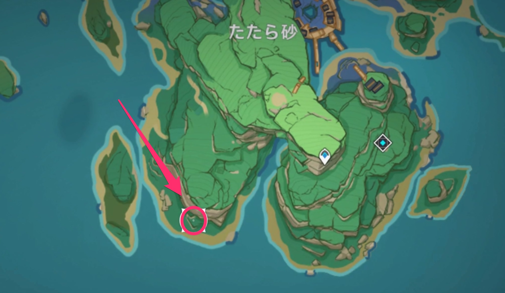 浮浪人の隠れ処の場所