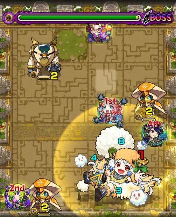 モンスト 黄金の神殿 ボス3