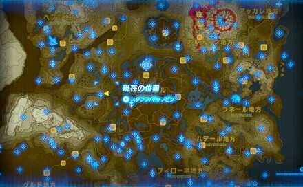 シ・ダゴズの祠の場所マップ