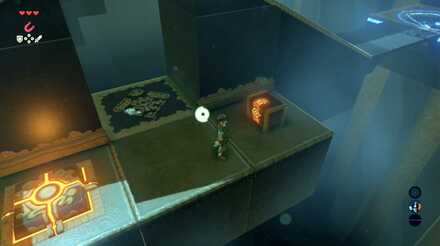 ブレスオブザワイルドのシダゴズの祠の宝箱の取り方