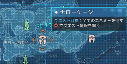 ナローケージの場所