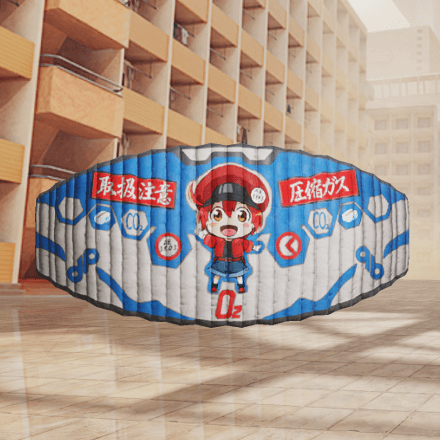 パラシュート：赤血球