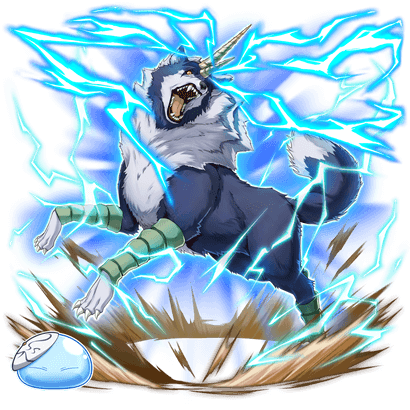 オセロニアの［忠誠の黒嵐星狼］ランガの画像