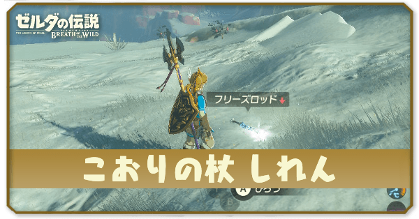 ブレワイのこおりの杖しれん攻略