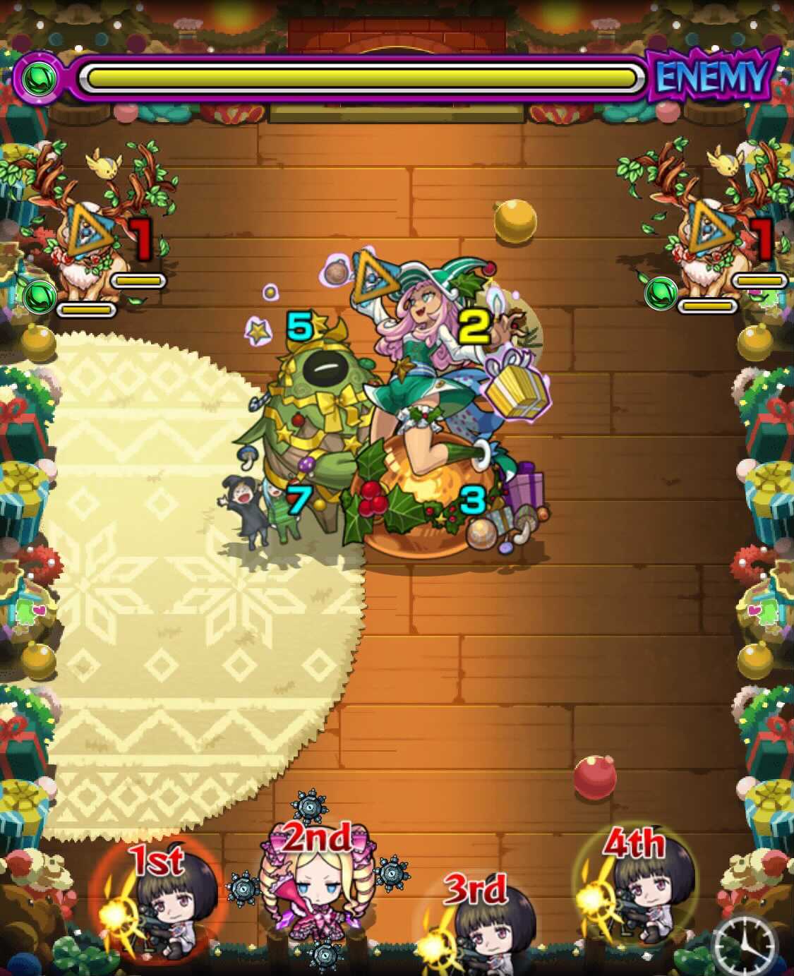 モンスト リースルック ステージ1