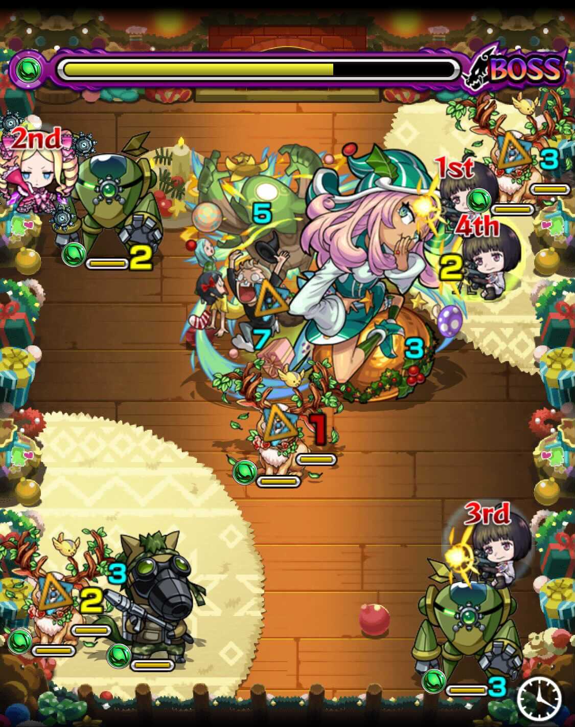 モンスト リースルック ボス3