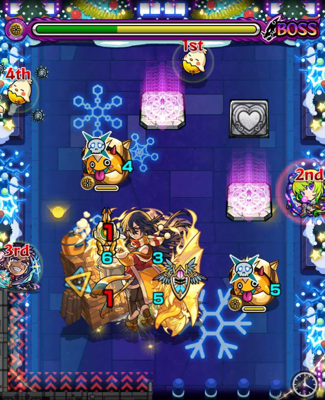 モンスト ブシェルノ ボス2