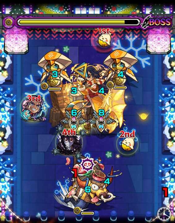 モンスト ブシェルノ ボス3