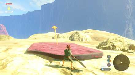 ブレスオブザワイルドのカオキョの祠の行き方